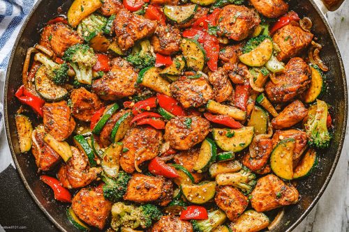 One-Pan Chicken and Vegetable Stir-Fry